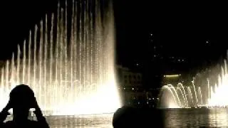 "time to say goodbye" ....burj khalifa dubai fountain