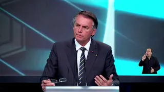 Bolsonaro diz que não há corrupção no seu governo e ataca Ciro Gomes - Debate 24/09/2022