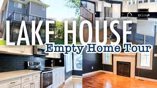 Modern Lake House Tour || New House Empty Home Tour 2021