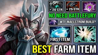 No Need Battle Fury to Fast Farm - 1st ITEM Maelstrom PA Brutal Attack Speed EZ 29Kills Dota 2