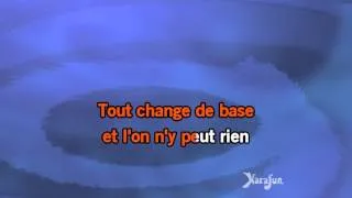 Karaoké Et l'on n'y peut rien - Jean-Jacques Goldman *