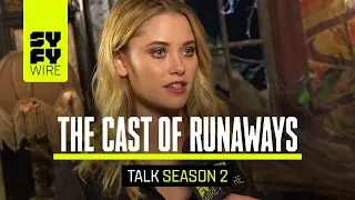 Dinosaurs As Fugitives & More: Runaways Cast Previews Season 2 | SYFY WIRE