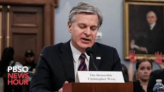 WATCH LIVE: FBI Director Wray testifies on bureau's budget in Senate appropriation hearing