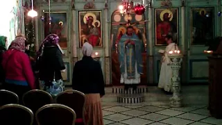 Литургия в храме Святого Георгия в Назарете. Паломничество с отцом Сергием.