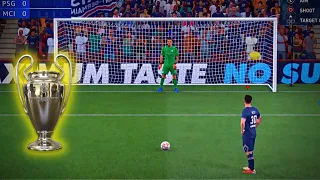 FIFA 22 Penalty Shootout Manchester City vs PSG PS4