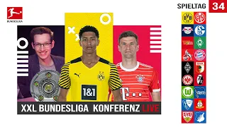 Die XXL Konferenz! | 34. Spieltag Bundesliga Watchparty