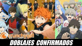 Crunchyroll revela los "Jueves de Doblaje" de este mes junto con sus fechas de estreno