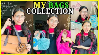 ITNAY ZAIDA BAGS 😱| Most Expensive Bag kiska 😅| My bag’s Collection 2024 | Handbags collection