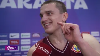 Šmits, Gražulis un Zoriks pēc uzvaras pār Spāniju | Basketbols