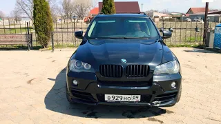 Выхлоп BMW X5 4,8