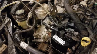 Ford Mondeo 2,2 TDCI 2012 147kw 200hp  fuel filter change