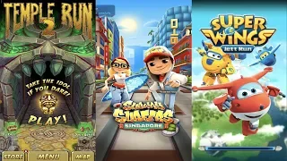 iGameBox👨‍🚒JAKE│DIZZY│GUY DANGEROUS🤪🤪🤪Subway Surfers, Super Wing, Temple Run 2 #3