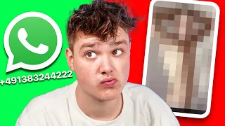 WhatsApp CHATS leaken oder N*ckt zeigen? (Psychosen edition)