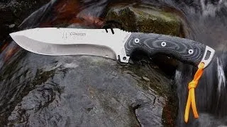 Cudeman 299B Boina Verde A Big Knife for Wilderness Survival