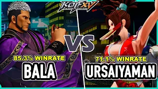 KOF XV 🔥 Bala (Goenitz/Ángel/Iori) vs Ursaiyaman (Mai/Chizuru/Isla)