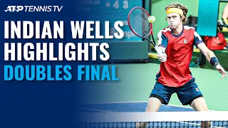 Peers and Polasek Face Rublev and Karatsev | 2021 Indian Wells Doubles Final Highlights