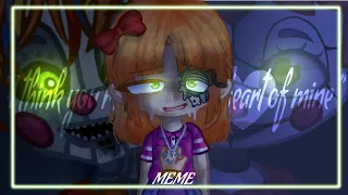 || “I think you’re holding the heart of mine” /step on me || FNAF (au) X Gacha || ft.Elizabeth Afton