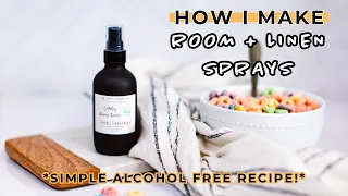 Super Simple ROOM & LINEN SPRAY Recipe For Beginners!