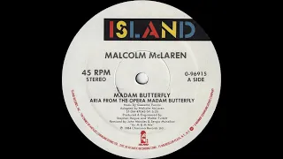 MALCOLM McLAREN "Madam Butterfly" (12" Mix) Downtempo Synth Pop (101 BPM) Rare 12" (1984)