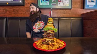 IN CANADA TAKING ON THE INFAMOUS BEER HUNTER CHALLENGE! | BeardMeatsFood