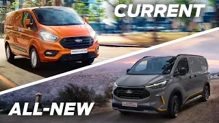 Exploring the Differences: Current vs. All-New Transit Custom | What's Different?
