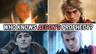 4 MAJOR POV's Know Aegon's Prophecy in House of the Dragon & ASOIAF