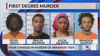 Four charged with murder of West Memphis teen