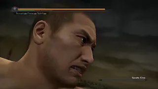 Yakuza 5 Remastered- Kiryu gets Obliterated by Saejima - NO Damage,Food, Speedrun equipment,Hard,NG.