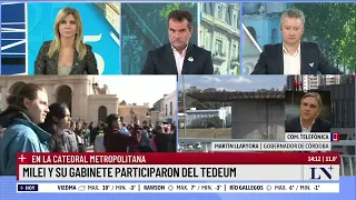 Martín Llaryora: "Tenemos que llamar a la reflexión y trabajar juntos"