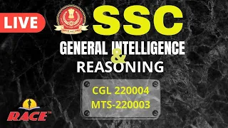 SSC-CGL TIER-1 GRAND TEST EXPLAINED GI&REASONING CGL-220004 & MTS-220003