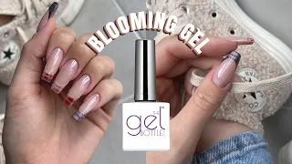 TUTO NAILS BLOOMING GEL 🤎