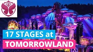 All 17 Stages of TOMORROWLAND Music Festival