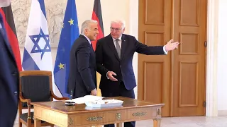 Israels Ministerpräsident besucht Bundespräsident