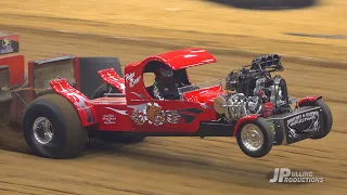 TNT Truck Pulling 2024: Super Modified 2wd Trucks pulling at the KY Invitational Pull-Thursday