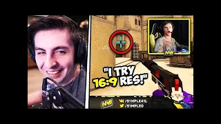 S1MPLE'S AIM IS CRISP ON SHROUD SETTINGS! NIKO PHOON MOVEMENT! CS:GO Twitch Clips