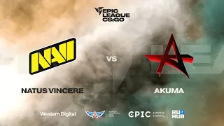 Natus Vincere vs Akuma - EPIC CIS League Spring 2021 - map1 - de_mirage [SSW & MintGod]