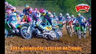 1991 Washougal 125 500 Motocross National