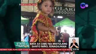 Bata sa Cebu na mistulang Sto. Niño, kinagiliwan | SONA