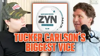 TUCKER CARLSON DEFENDS HIS LOVE FOR ZYN!