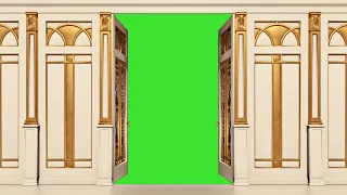 7 BEST Door Opening Animation & Transitions Green Screen HD || FREE USE || by Green Pedia