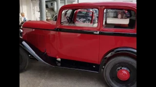 Oldtimer Opel P4 1935 nach der Innenrestauration der Polsterei Daum