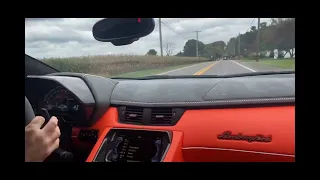 LOUDEST Lamborghini aventador svj! (Gintani f1 exhaust)