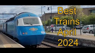 Best Trains during April 2024 | many tones, colas loco moves, midland pullman, and Royal scotsman