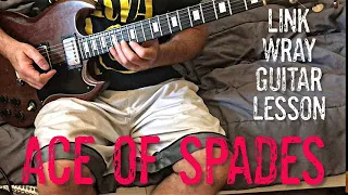 Ace of Spades Link Wray Guitar Lesson