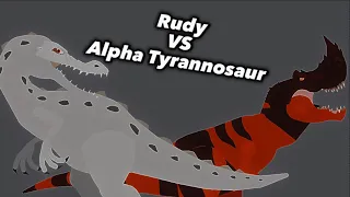Rudy (from Ice Age) VS Alpha Tyrannosaur (a sticknodes animation video)