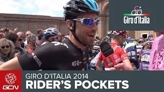 Pro Cyclist's Pockets - What Do Pro Riders Take On A Stage? | Giro D'Italia 2014