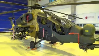 T129 ATAK HELICOPTER WITH WEAPONS