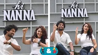 Nani & Mrunal Thakur | Samayama song dance performance - Hi Nanna movie | Kiara Khanna | #Nani30