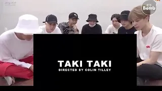 Reaction BTS with MR Taki Taki