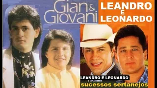 GIAN E GIOVANI & LEANDRO & LEONARDO GRANDES SUCESSOS E SAUDADES 1